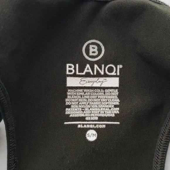 Blanqi Dress Maternity Small / Medium Green Bodycon Stretchy Racerback Tank - Picture 7 of 7